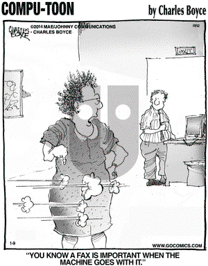 Compu-toon on Thursday January 9, 2014 Comic Strip