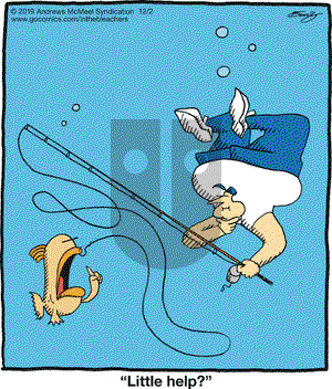 In the Bleachers on Monday December 2, 2019 Comic Strip