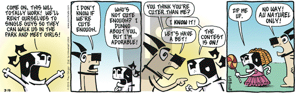 Pooch Cafe on Tuesday March 19, 2013 Comic Strip