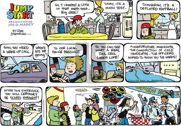 JumpStart on Sunday March 8, 2015 Comic Strip