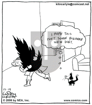 Kit 'N' Carlyle on Tuesday December 19, 2006 Comic Strip
