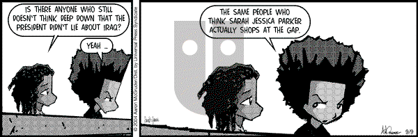 The Boondocks on Thursday April 12, 2012 Comic Strip