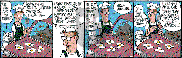 Monty on Wednesday July 7, 2021 Comic Strip