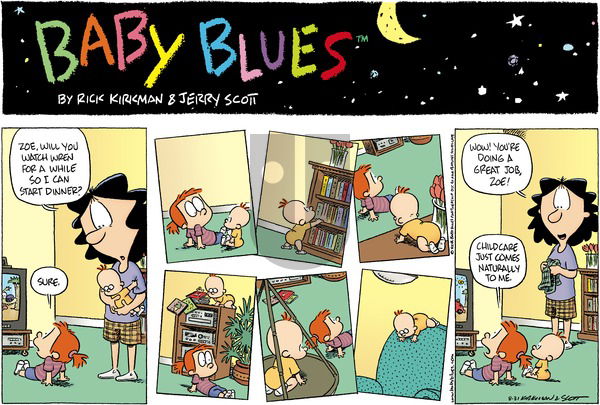 Baby Blues on Sunday August 31, 2008 Comic Strip