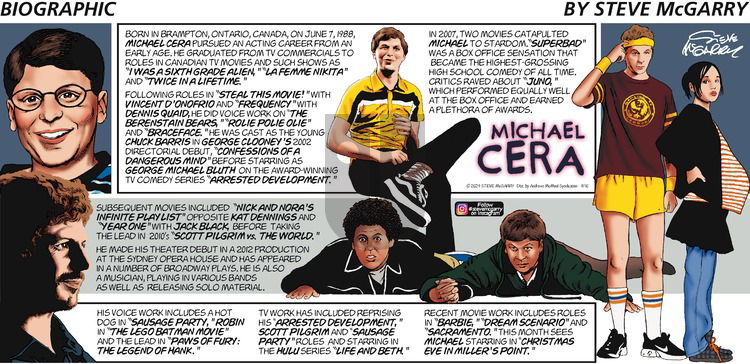 Biographic on Sunday November 10, 2024 Comic Strip