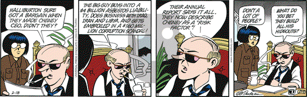 Doonesbury on Wednesday February 18, 2004 Comic Strip