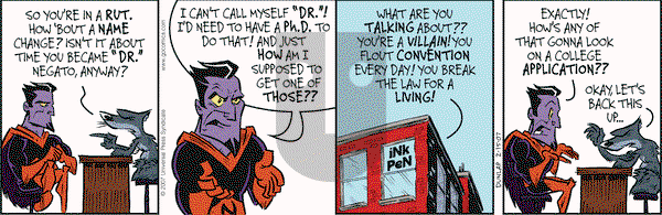Ink Pen on Thursday February 15, 2007 Comic Strip