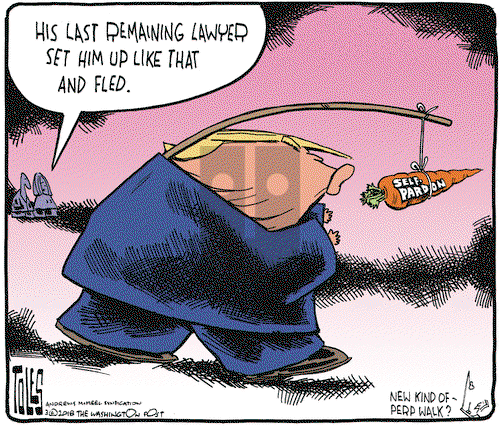 Tom Toles on Friday March 30, 2018 Comic Strip