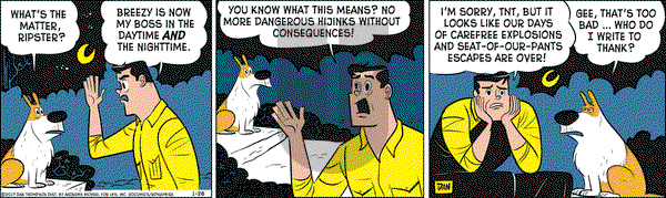 Rip Haywire on Thursday January 26, 2017 Comic Strip