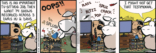 DeFlocked on Friday September 15, 2017 Comic Strip