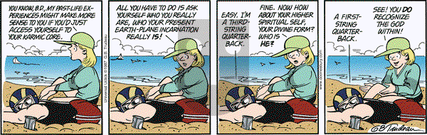 Doonesbury on Saturday September 17, 2016 Comic Strip