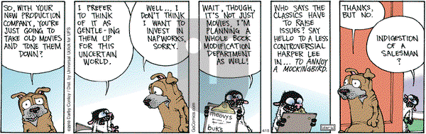 Get Fuzzy - Wednesday April 18, 2012 Comic Strip