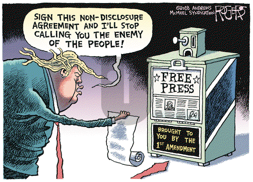 Rob Rogers on Thursday August 16, 2018 Comic Strip