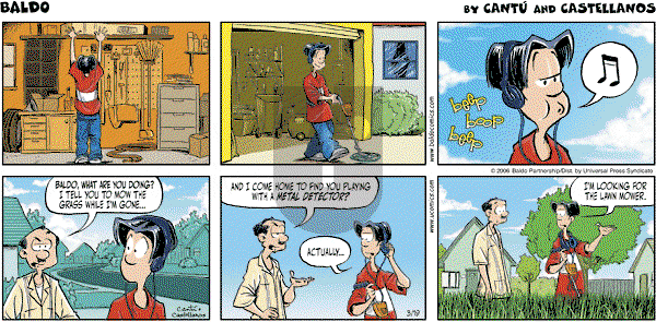 Baldo - Sunday March 19, 2006 Comic Strip