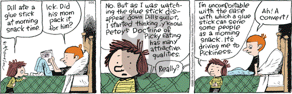 Cul de Sac on Thursday September 26, 2019 Comic Strip