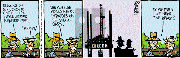 La Cucaracha on Wednesday August 13, 2008 Comic Strip