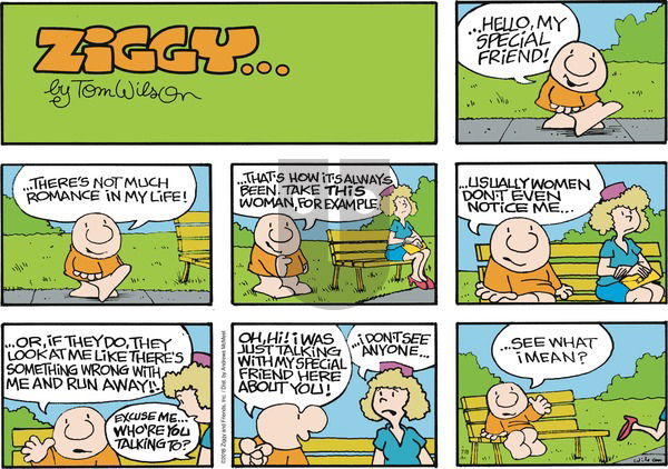 Ziggy on Sunday July 8, 2018 Comic Strip