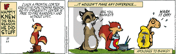 Over the Hedge on Monday October 21, 2013 Comic Strip