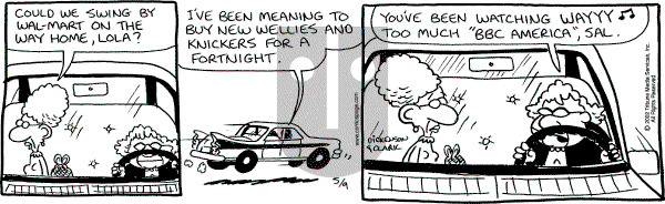 Lola on Thursday May 9, 2002 Comic Strip