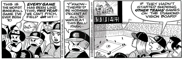 Nancy on Wednesday May 10, 2006 Comic Strip