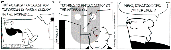 The Born Loser on Saturday March 7, 1998 Comic Strip
