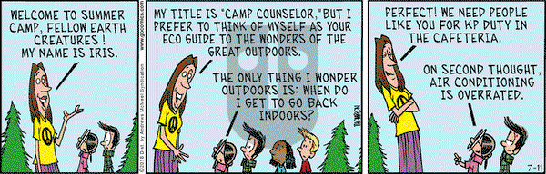Grand Avenue on Wednesday July 11, 2018 Comic Strip