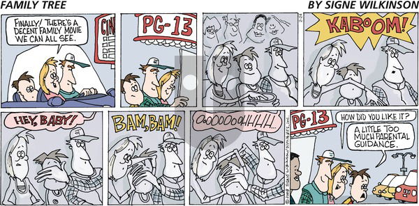 Family Tree - Sunday February 24, 2008 Comic Strip