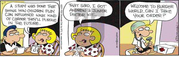 Soup to Nutz - Old on Thursday March 17, 2011 Comic Strip