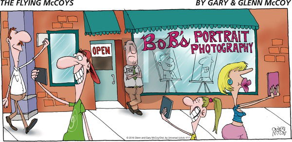 The Flying McCoys on Sunday April 17, 2016 Comic Strip