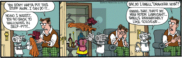 Monty on Saturday January 23, 2010 Comic Strip