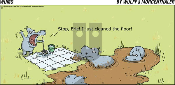 WuMo on Sunday February 7, 2016 Comic Strip