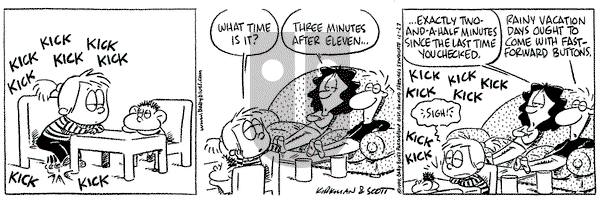 Baby Blues on Monday December 27, 1999 Comic Strip