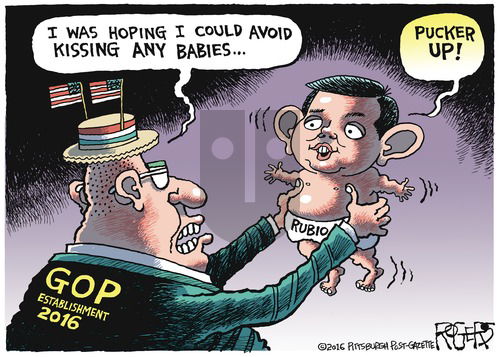 Rob Rogers on Sunday February 28, 2016 Comic Strip