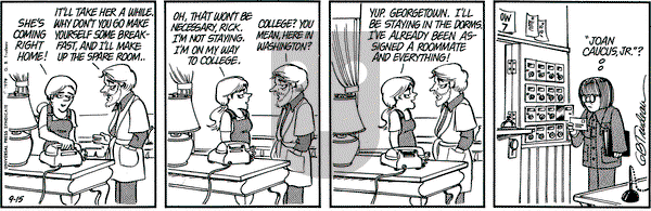 Doonesbury on Saturday September 15, 1979 Comic Strip