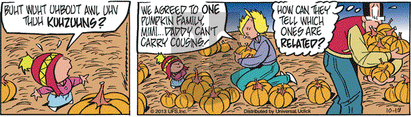 Rose is Rose on Saturday October 19, 2013 Comic Strip