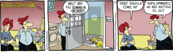 The Buckets - Friday December 6, 2019 Comic Strip