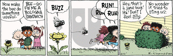 Cul de Sac on Wednesday August 10, 2011 Comic Strip