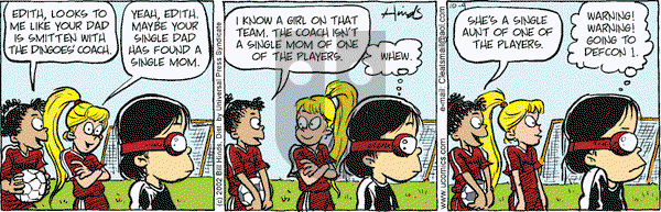 Cleats on Wednesday October 9, 2002 Comic Strip