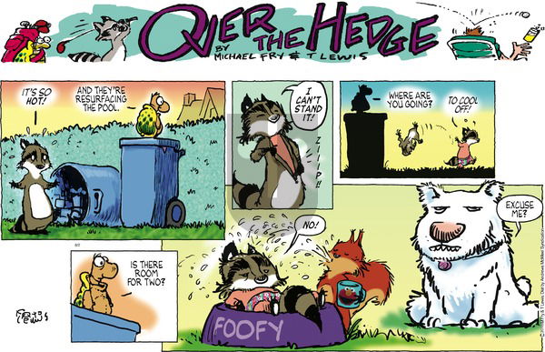 Over the Hedge on Sunday August 2, 2020 Comic Strip