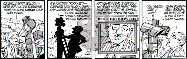 Doonesbury on Friday July 24, 1987 Comic Strip