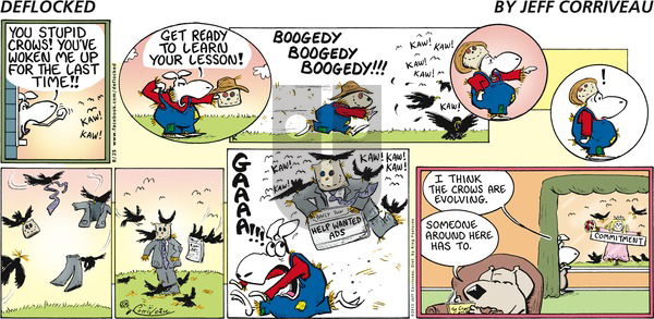 DeFlocked on Sunday August 25, 2013 Comic Strip