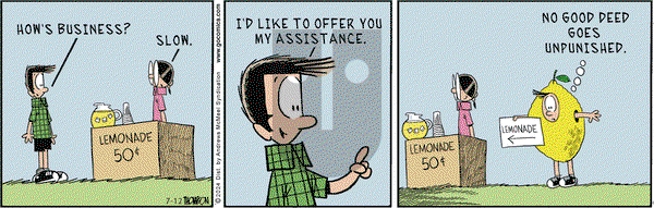 Grand Avenue on Friday July 12, 2024 Comic Strip