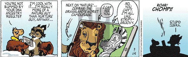 Over the Hedge on Saturday February 25, 2017 Comic Strip