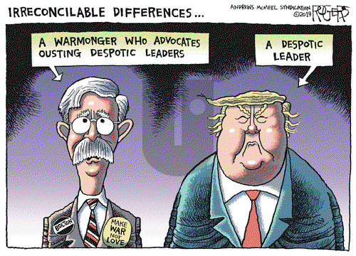 Rob Rogers on Friday September 13, 2019 Comic Strip