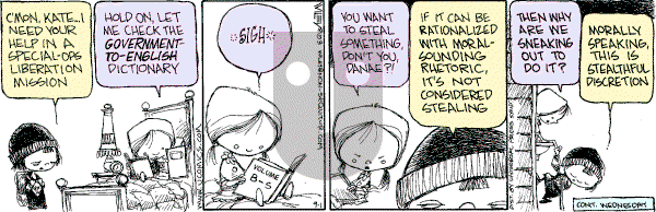 Non Sequitur on Monday September 1, 2003 Comic Strip