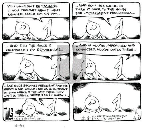 Tom Toles on Tuesday February 17, 1998 Comic Strip