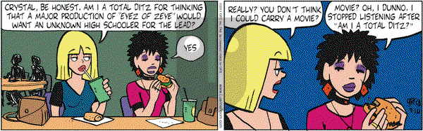 Luann on Saturday September 10, 2011 Comic Strip