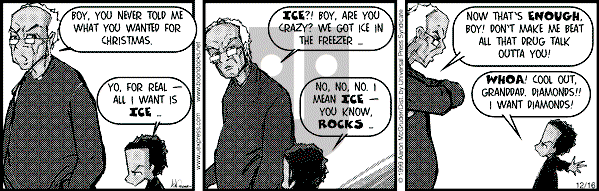 The Boondocks on Thursday July 19, 2007 Comic Strip