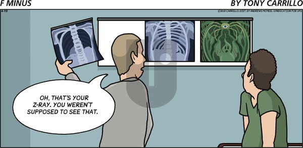 F Minus on Sunday April 15, 2018 Comic Strip