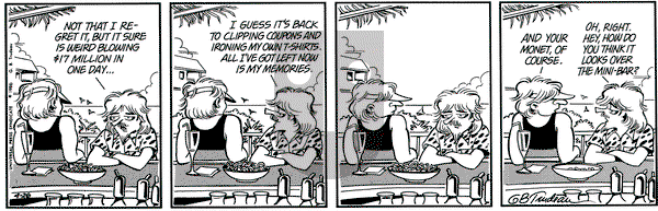 Doonesbury on Saturday April 26, 1986 Comic Strip